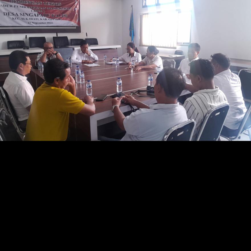 Rapat pertanggung jawaban Panitia HUT Desa ke-34